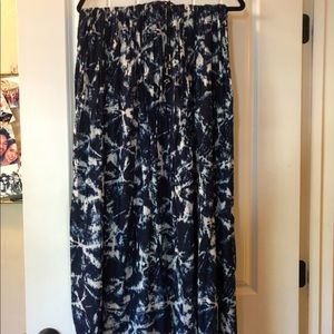 Full length blue skirt Urban Outfitters